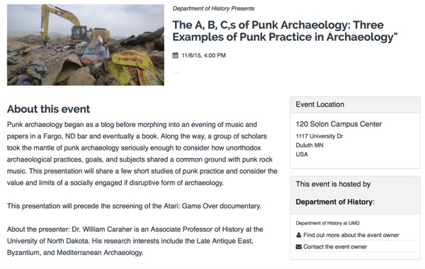 The A B C s of Punk Archaeology Three Examples of Punk Practice in Archaeology